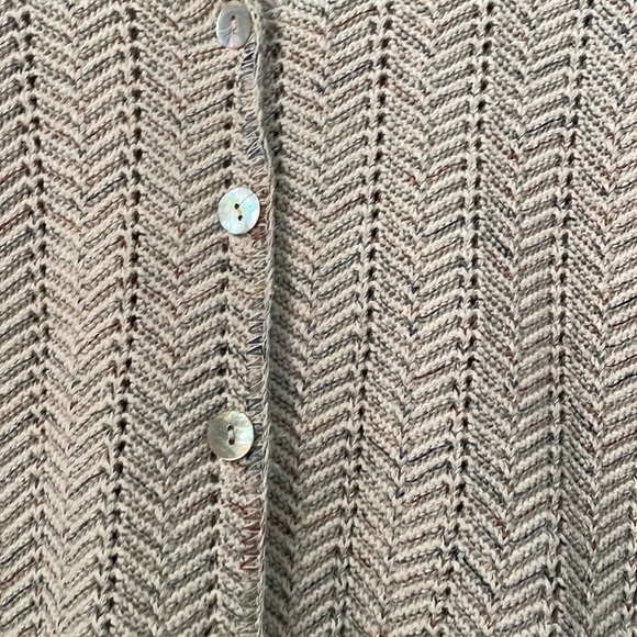 Knit tan cardigan - Picture 2 of 3